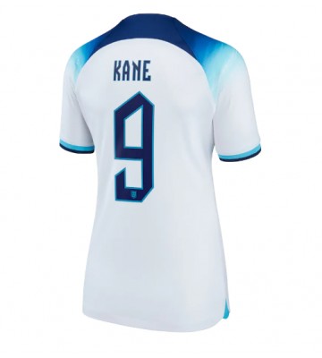 Maillot de foot Angleterre Harry Kane #9 Domicile Femmes Monde 2022 Manches Courte